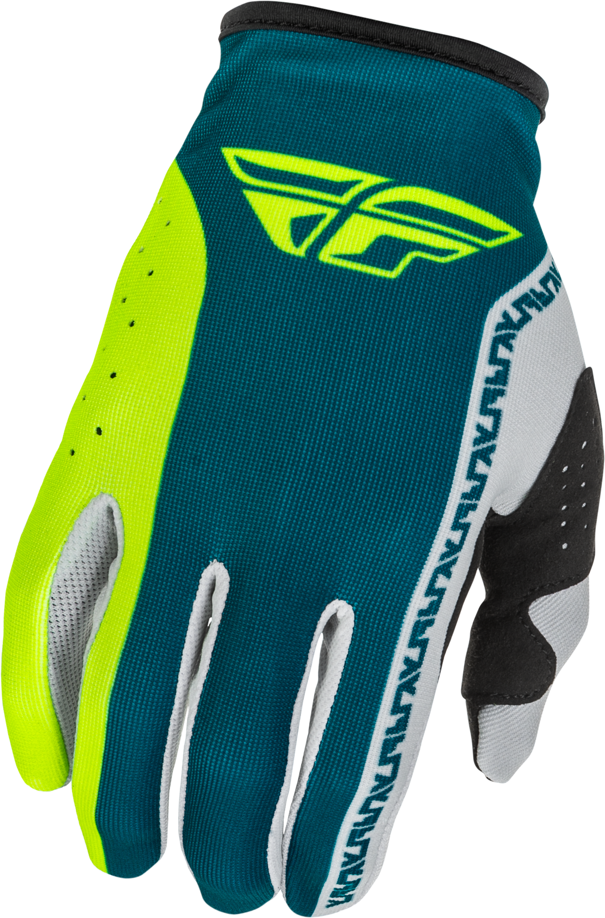Lite Gloves Grey/Lime/Teal 2x