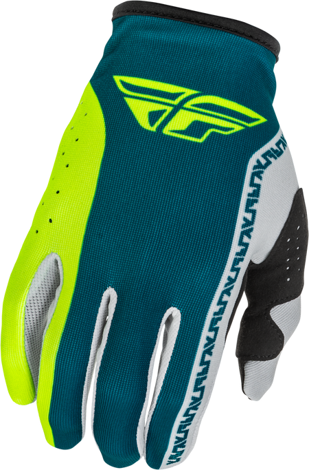 Lite Gloves Grey/Lime/Teal 2x