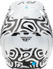 Youth Formula S Carbon Abyss Helmet White/Black Yl