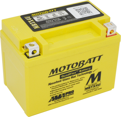 Battery Mbtx4u Sealed Factory Activated