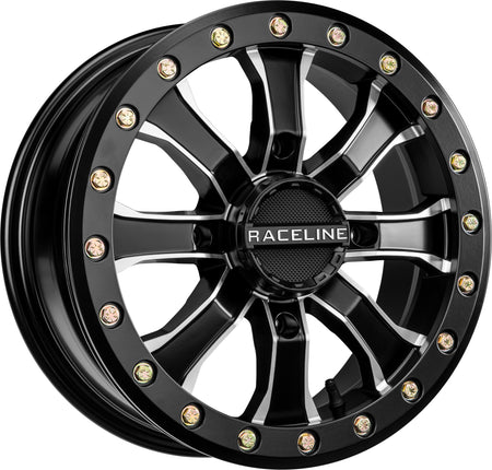 Mamba Bdlk Wheel 15x6 4/137 5+1 (+40mm) Blk/Machined