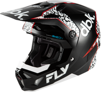 Formula Cp Dbk Helmet Black/White/Red Xs
