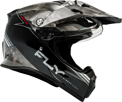 Trekker Kryptek Conceal Helmet Black/Grey/White Lg
