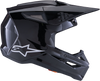 Sm3 Solid Helmet Black Glossy Xl