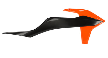 Radiator Shroud Orange/Black Ktm