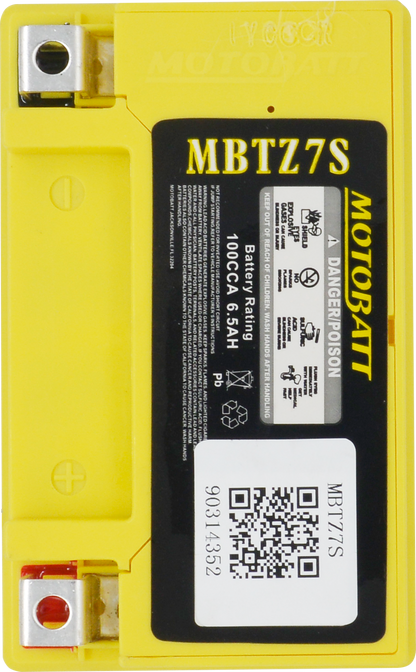 Battery Mbtz7s Sealed Factory Activated