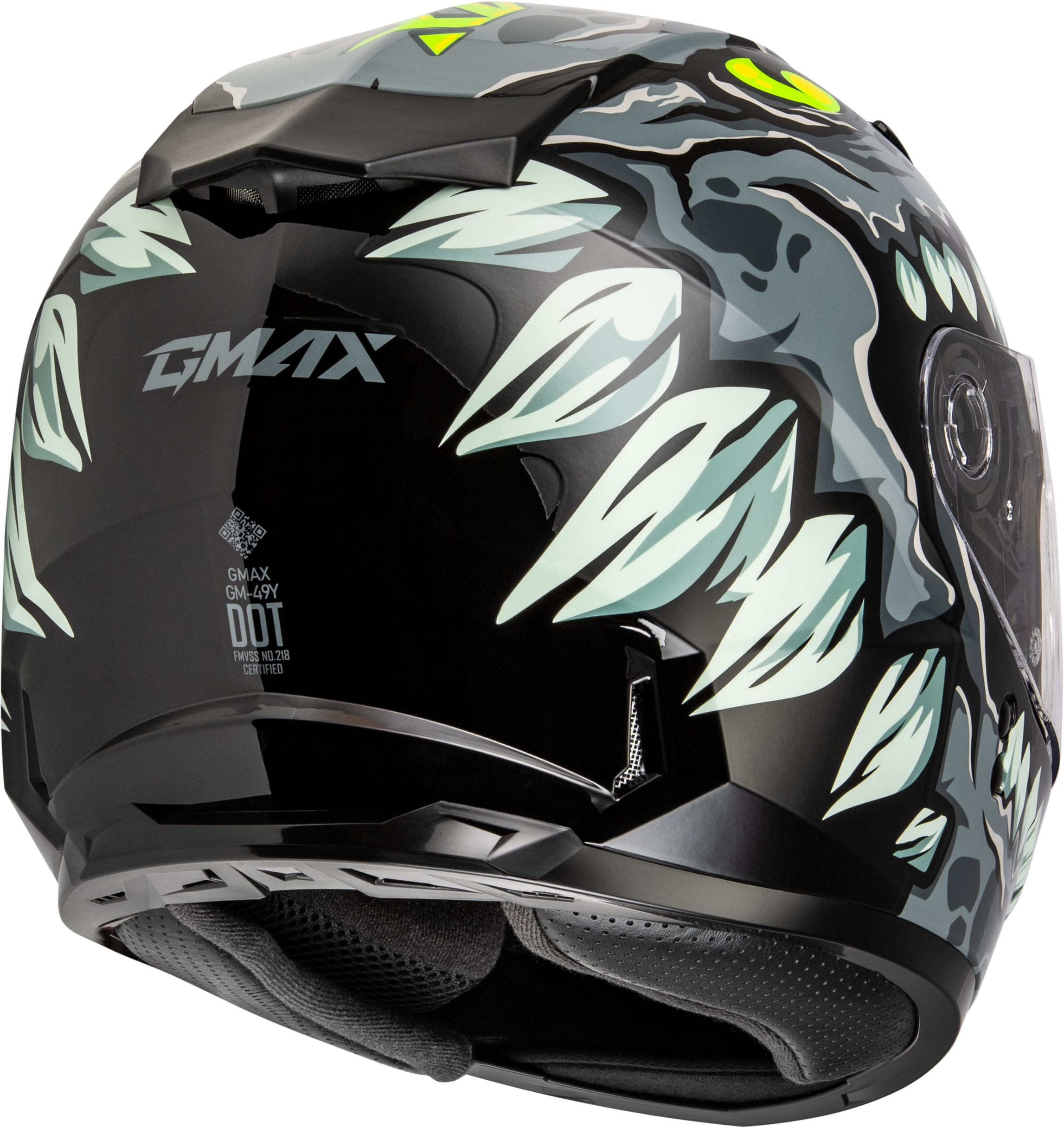 Youth Gm 49y Drax Snow Helmet Grey Ym