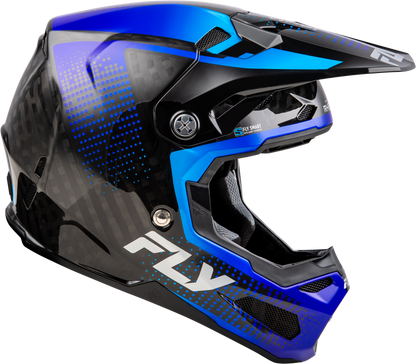 Yth Formula S Carbon Protocol Helmet Black Carbon/Blue Yl