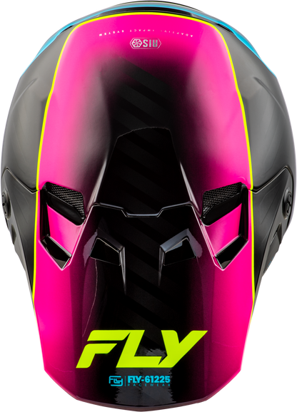Formula Cc Underglow Helmet Black/Pink/Blue Sm