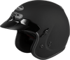 Gm 32 Open Face Helmet Matte Black Md