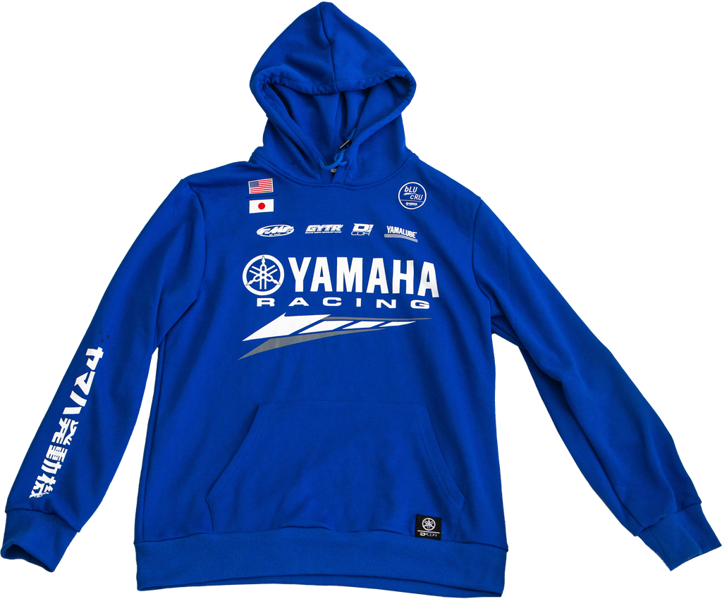 Yamaha Factory Sweatshirt Blue Lg