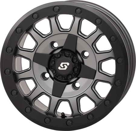 Adapt Dd Wheel 14x7 6+1 4/137 & 4/156 Matte Gnmtl Grey