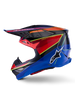 Supertech S M10 Era Helmet Blu/Rd/Ylw Fluo Glossy 2x