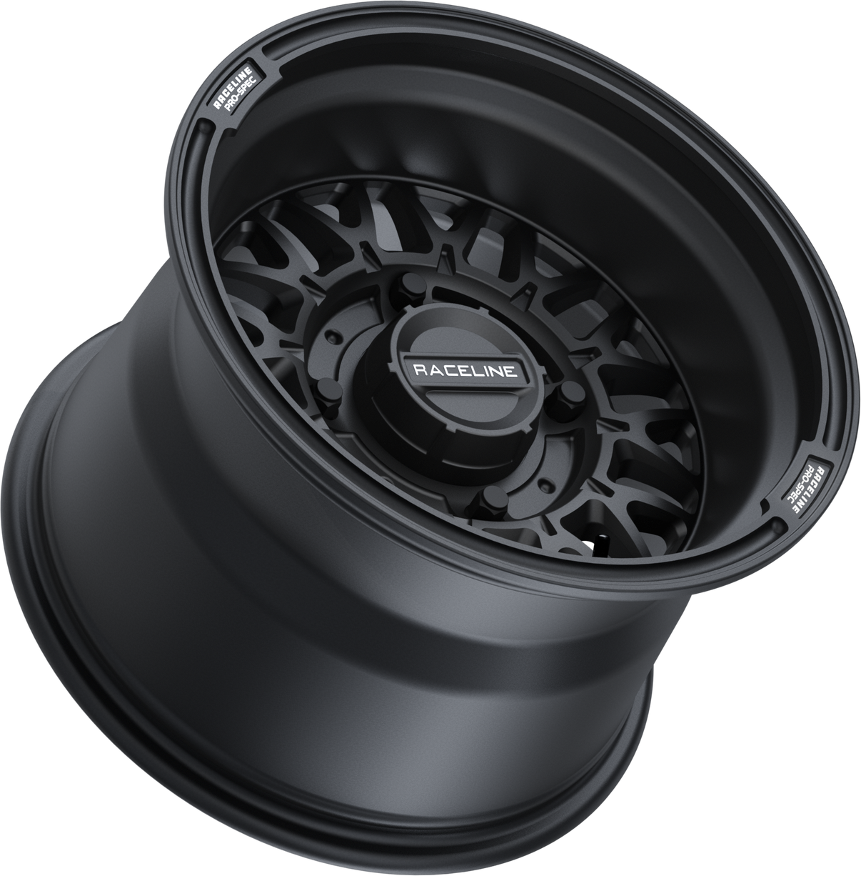 Raceline Omega 15x10 4/137 5+5 (0mm) Satin Black