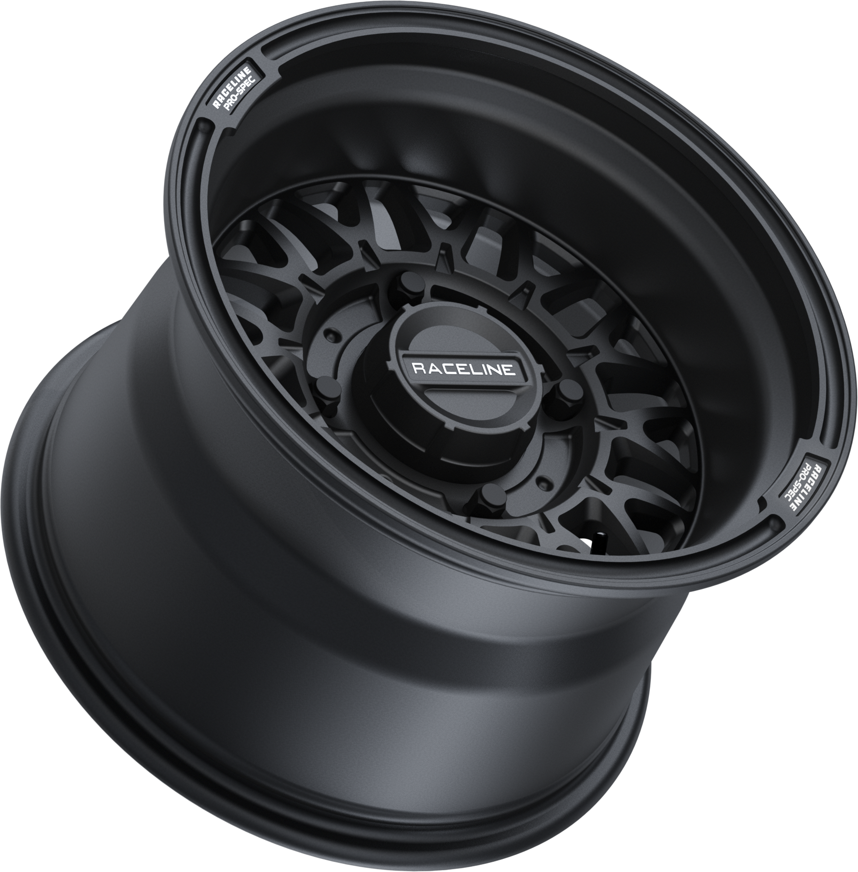 Raceline Omega 15x10 4/137 5+5 (0mm) Satin Black