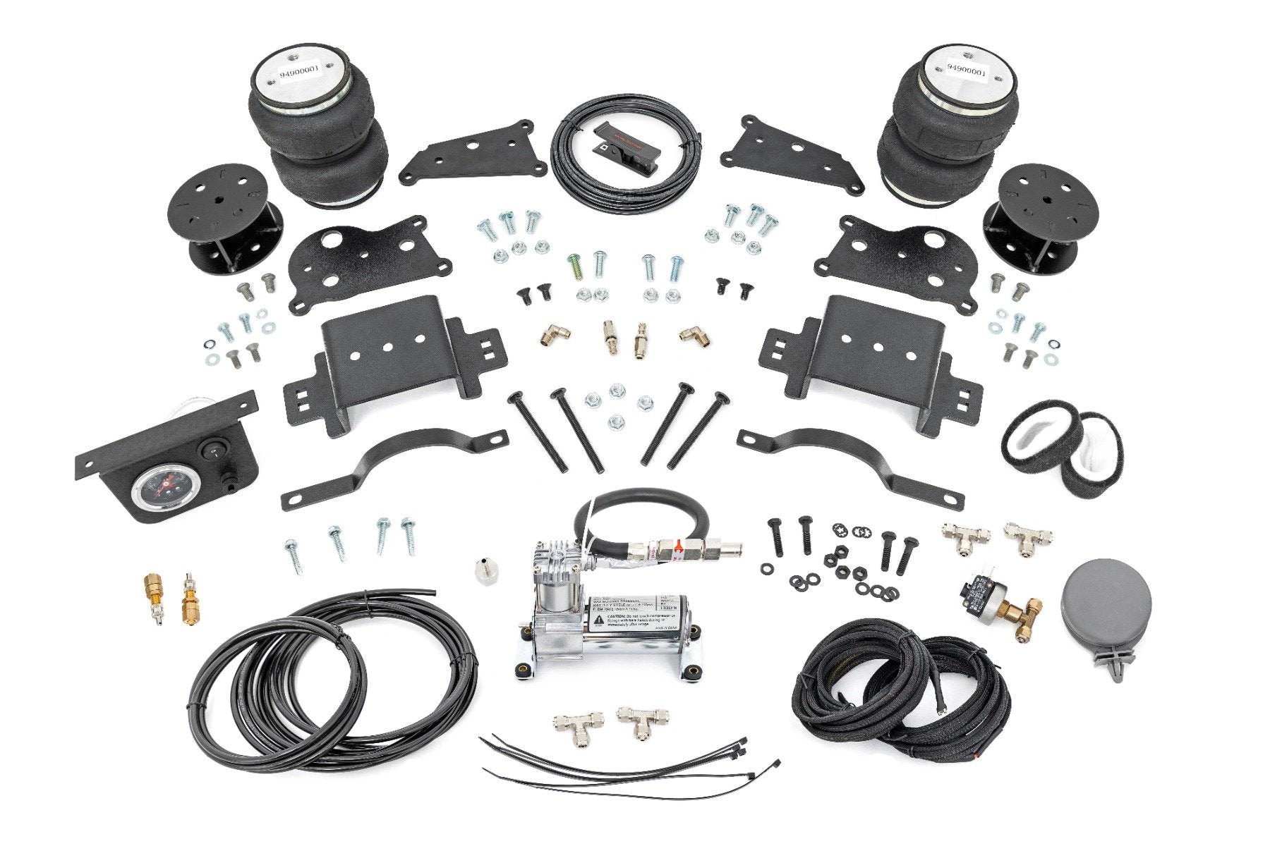 Air Spring Spacer Kit w/ Compressor | 5" Lift | Ram 2500 4WD (2014-2024) | 10033AC