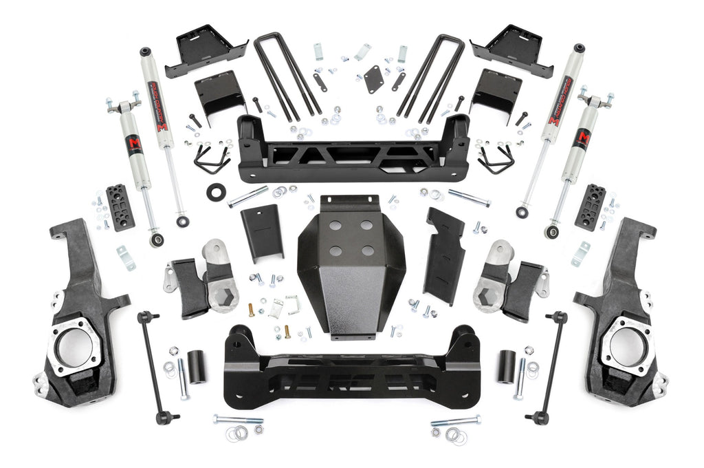 Rough Country | 7 Inch Lift Kit | NTD | M1 | w/ Overloads | Chevy/GMC 2500HD/3500HD (20-26) | 111140