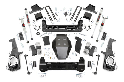 Rough Country | 7 Inch Lift Kit | NTD | M1 | w/ Overloads | Chevy/GMC 2500HD/3500HD (20-26) | 111140