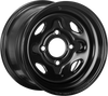 Sedona Steel 12x7 4/110 5+2 Blk Front