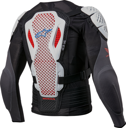 Honda Bionic + V2 Protection Jacket Blk/Wht/Blu/Br Red Md