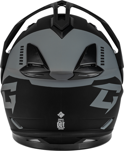 Gm 11 Ronin Helmet Matte Black/Silver Xs