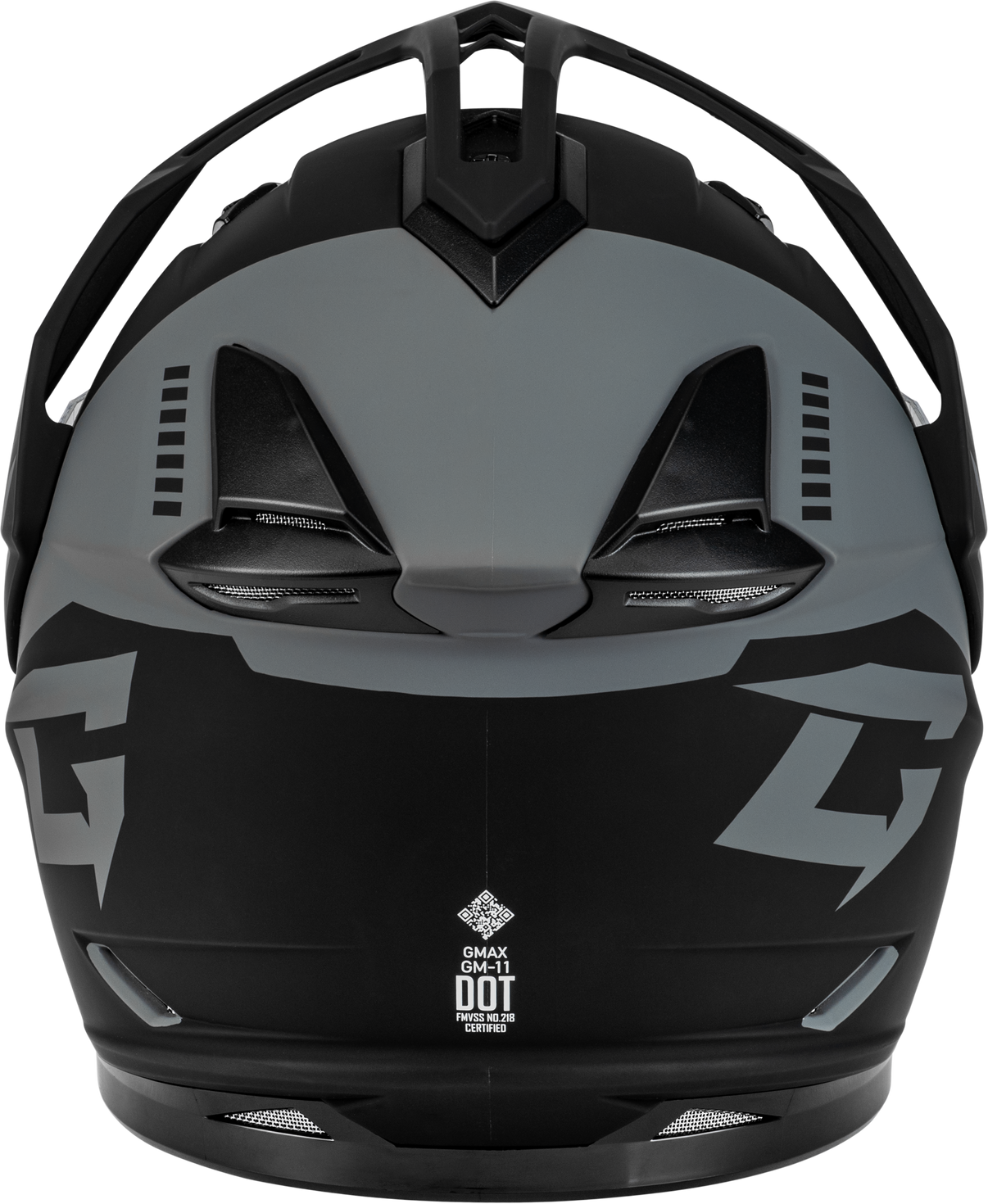 Gm 11 Ronin Helmet Matte Black/Silver Lg