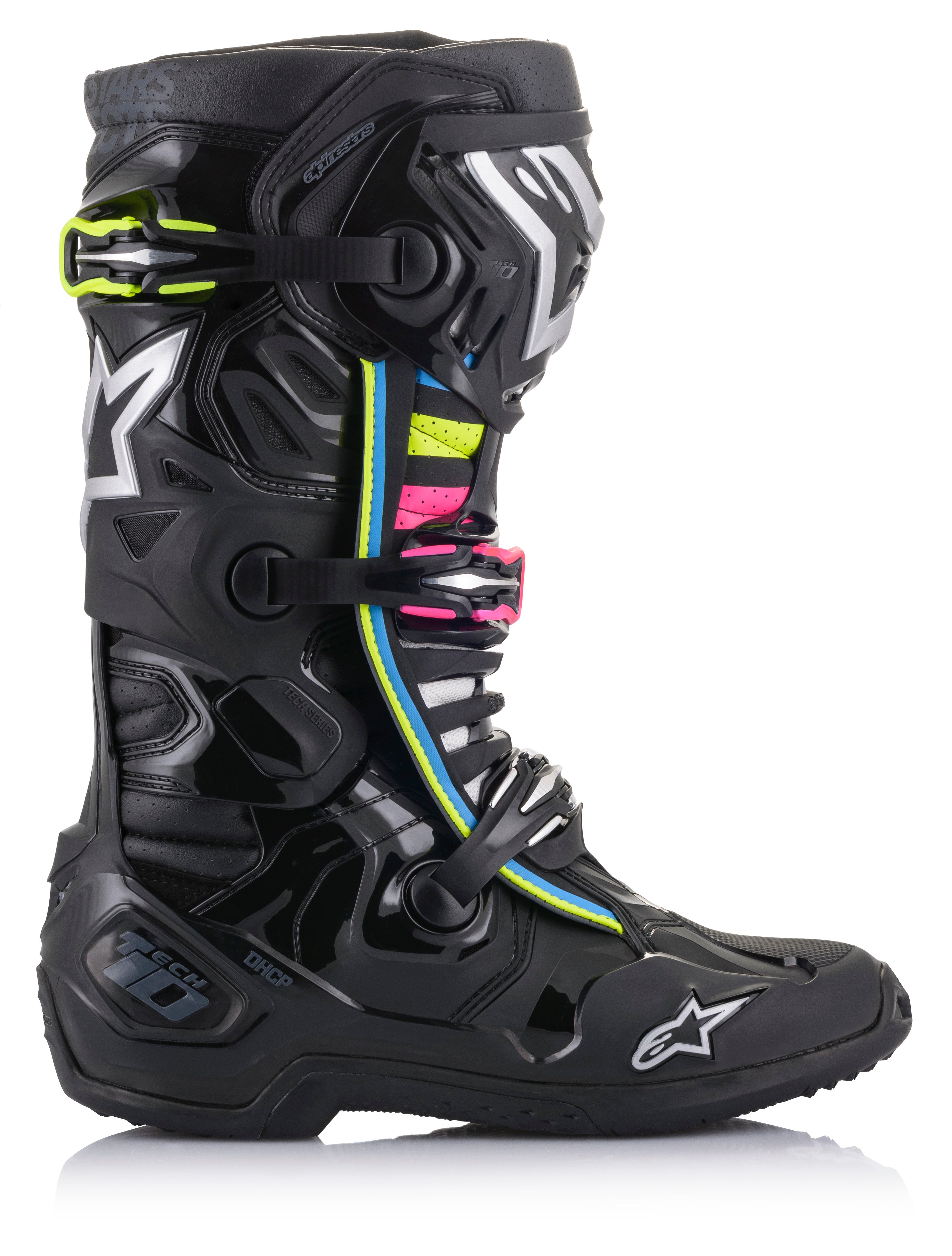 Tech 10 Supervented Boots Black Hue Sz 14