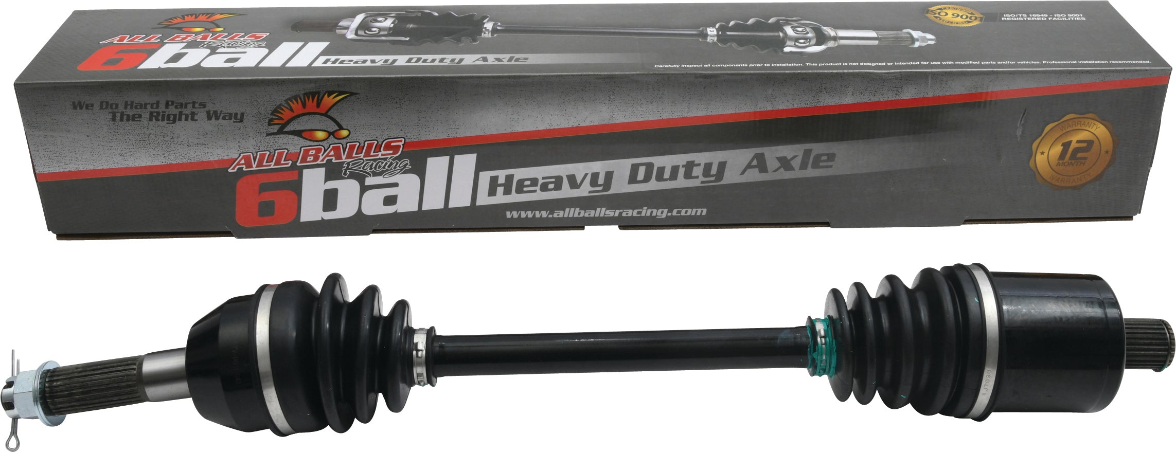 6 Ball Heavy Duty Axle Rear
