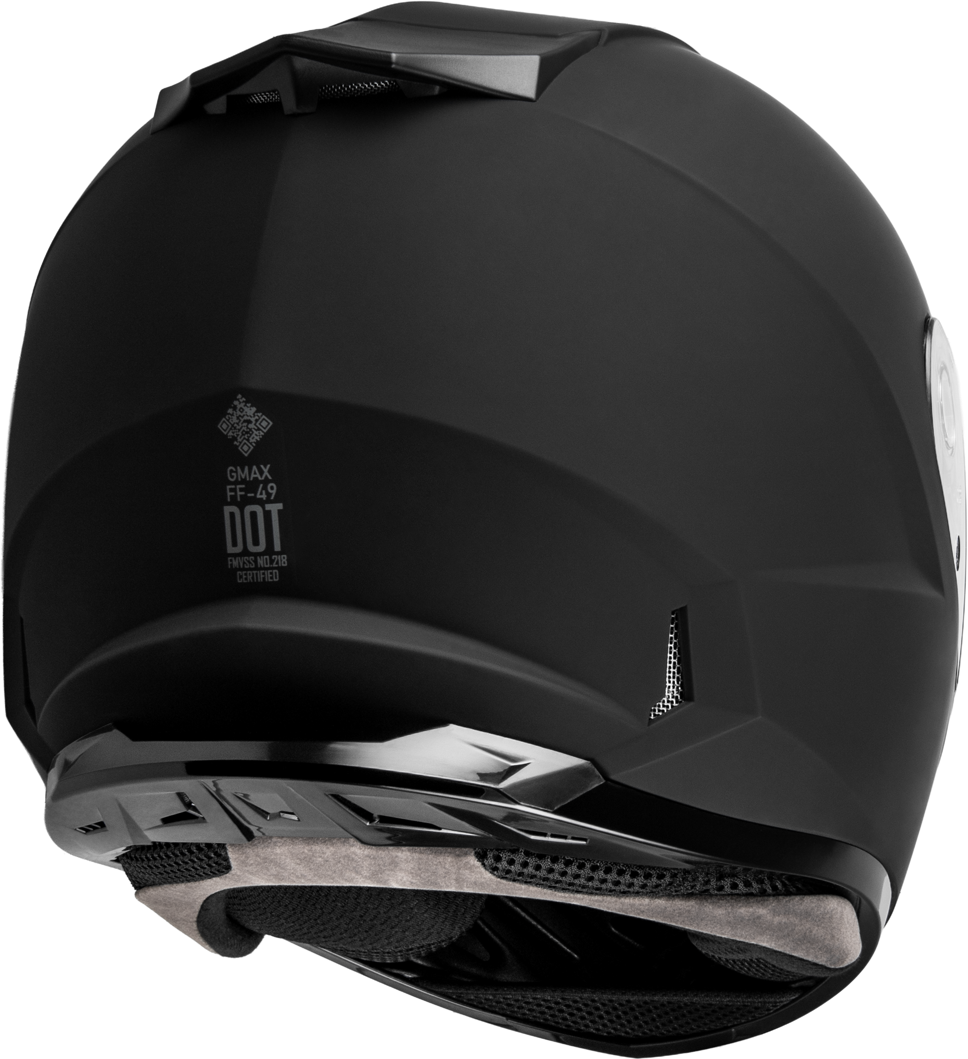 Ff 49 Solid Helmets Matte Black Xl