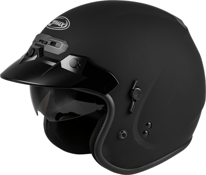 Gm 32 Open Face Helmet Matte Black Sm