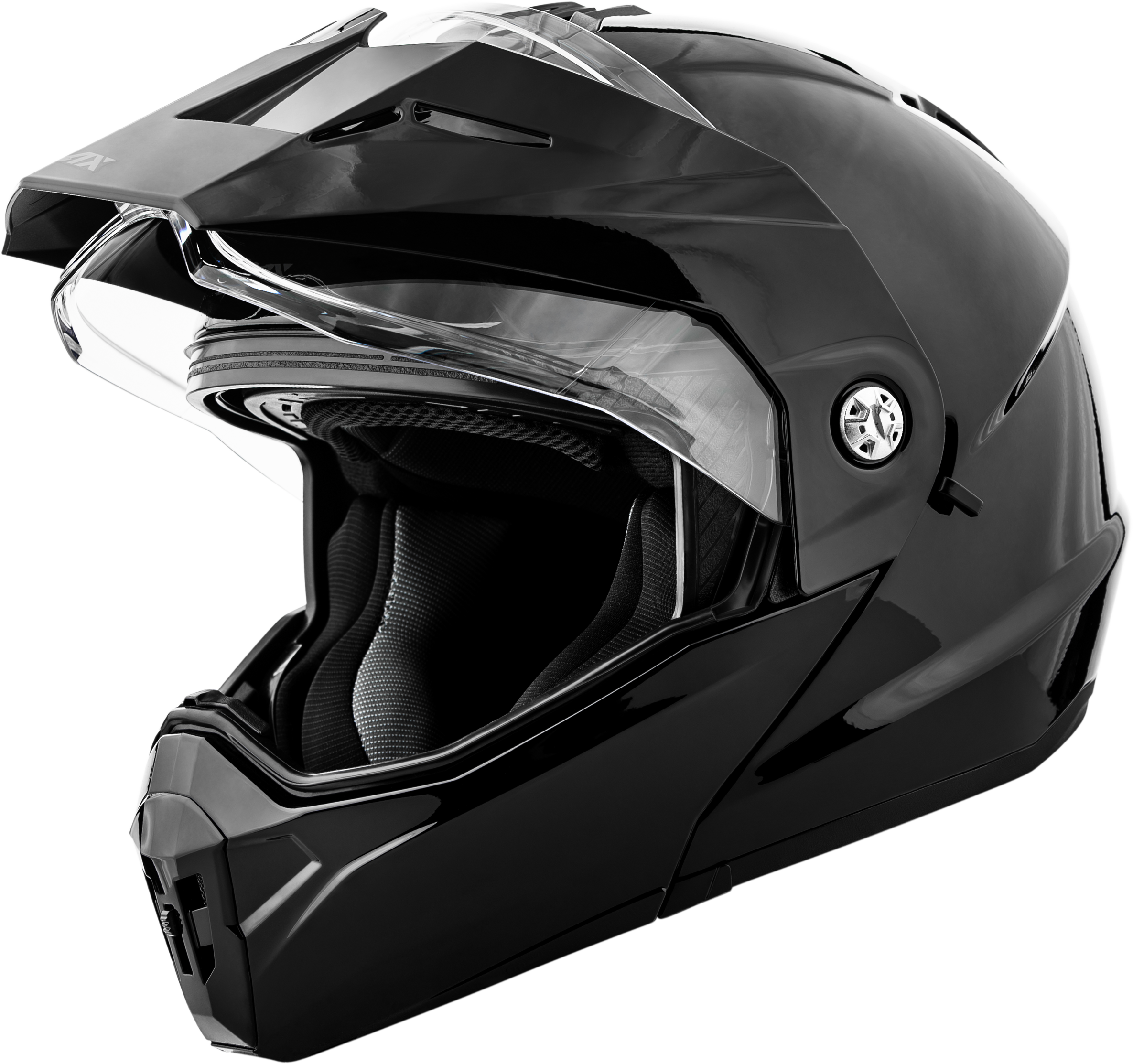 Md 74 Solid Helmets Black Xl