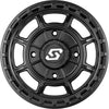 Rift Wheel 15x7 4/156 5+2 (+10mm) Black