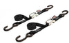 Tie Down Cam S Hook 1"X5.5' Black Pair