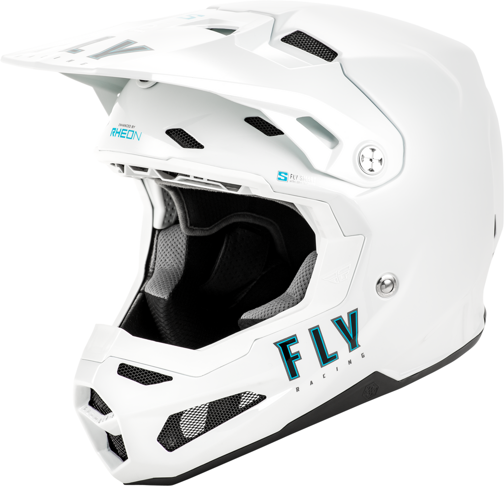 Formula S Carbon Solid Helmet White 2x