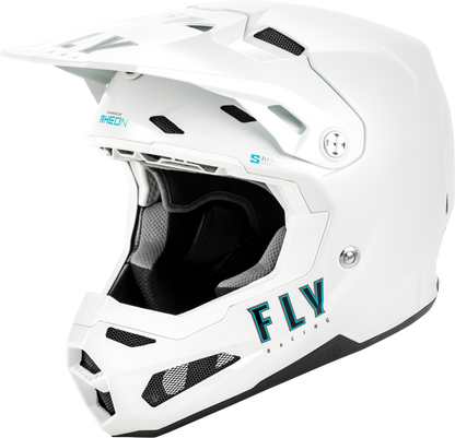 Formula S Carbon Solid Helmet White 2x