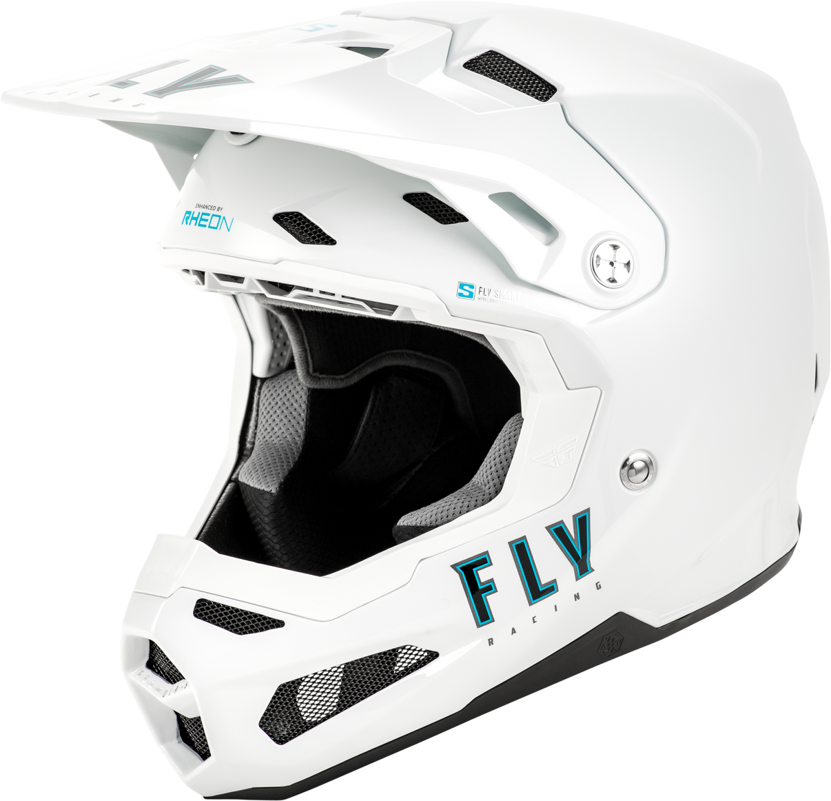 Formula S Carbon Solid Helmet White Sm