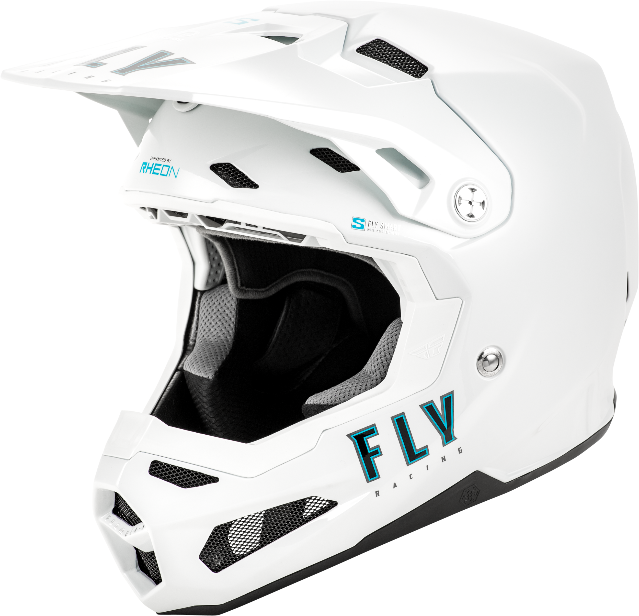 Formula S Carbon Solid Helmet White Sm