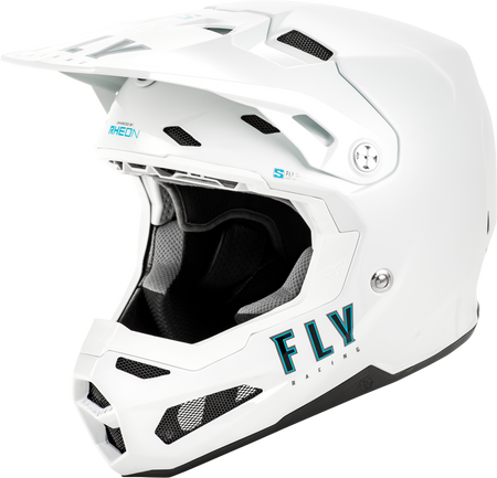 Formula S Carbon Solid Helmet White Sm