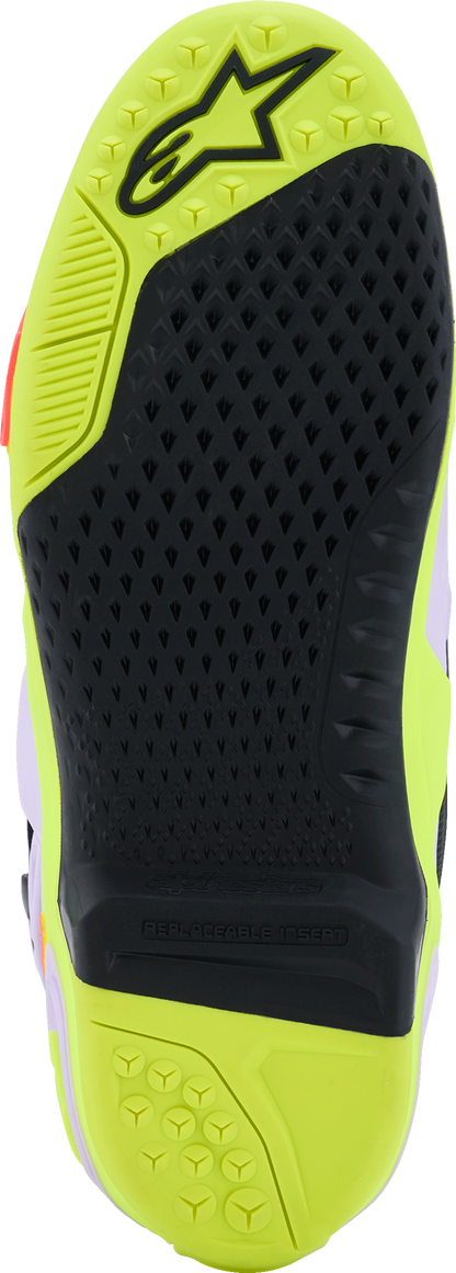 Tech 10 Supervented Purp/Ylw Fluo/Diva Pink 12