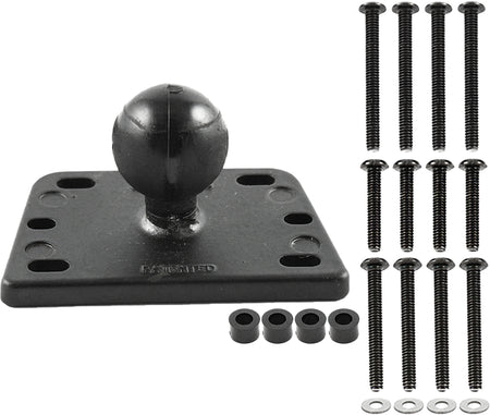 Brake/Clutch Cover Base 1" Centered Ball