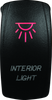 DragonFire Racing Lighted Switch On/Off Red