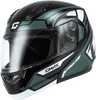 Md 04 Sector Helmet Black/Silver Xs