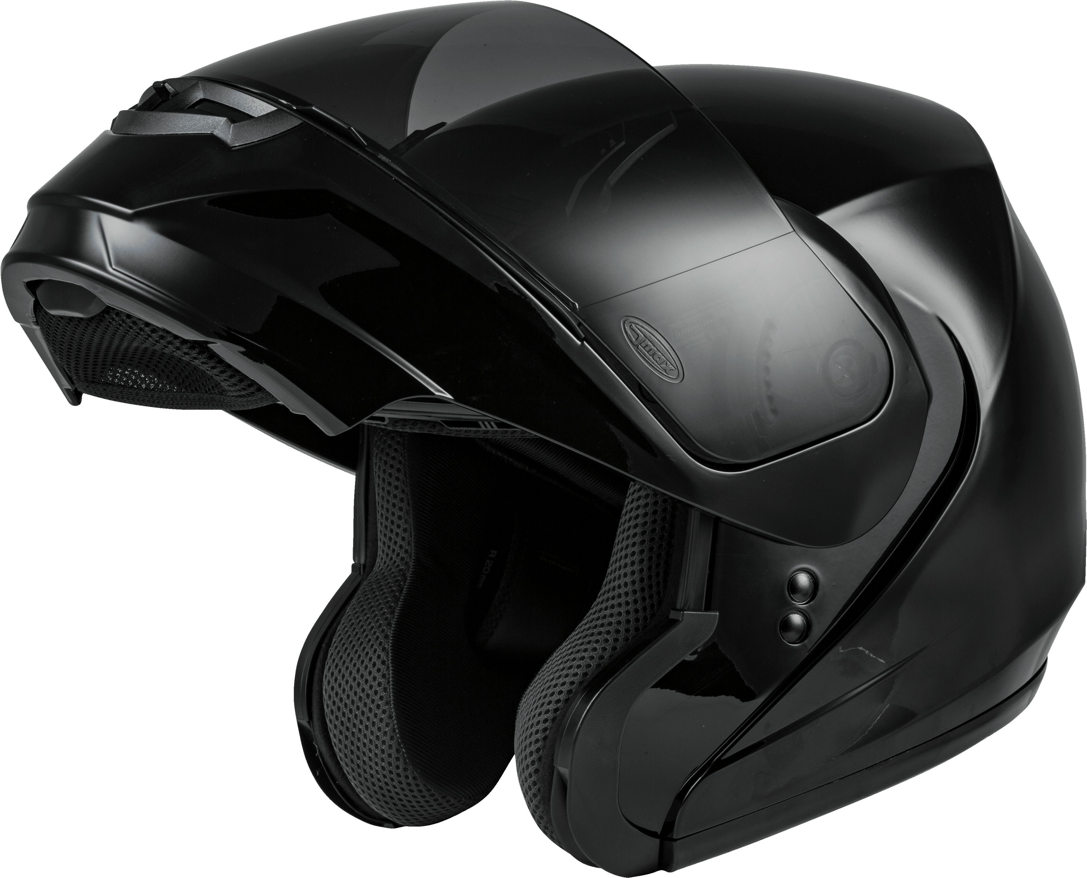 Md 04 Modular Helmet Black 2x