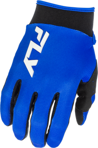 Youth F 16 Gloves Blue/White Y2xs