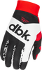Pro Lite Dbk Gloves Black/White/Red Md