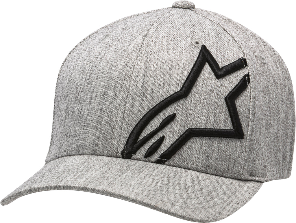 Corp Shift 2 Curved Hat Grey Heather/Black Sm/Md