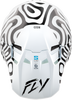 Youth Formula S Carbon Abyss Helmet White/Black Yl