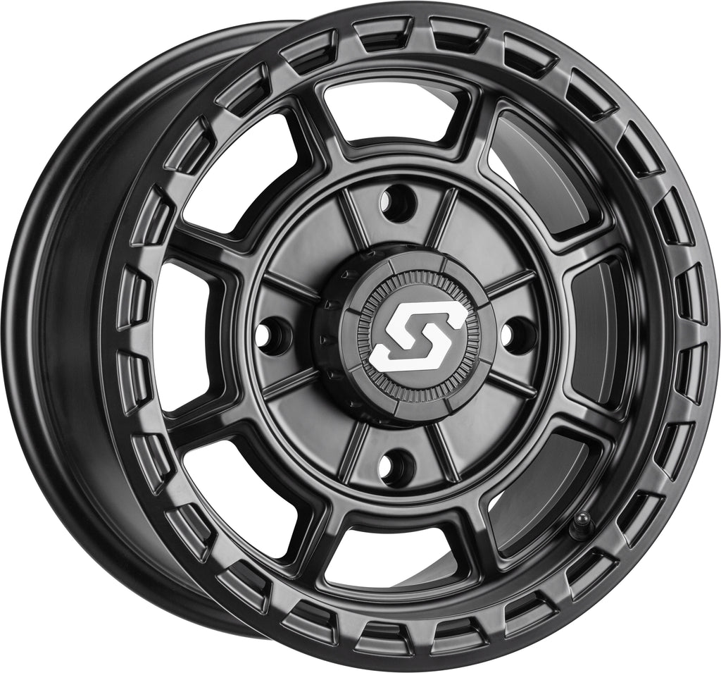 Rift Wheel 15x7 4/156 5+2 (+10mm) Black
