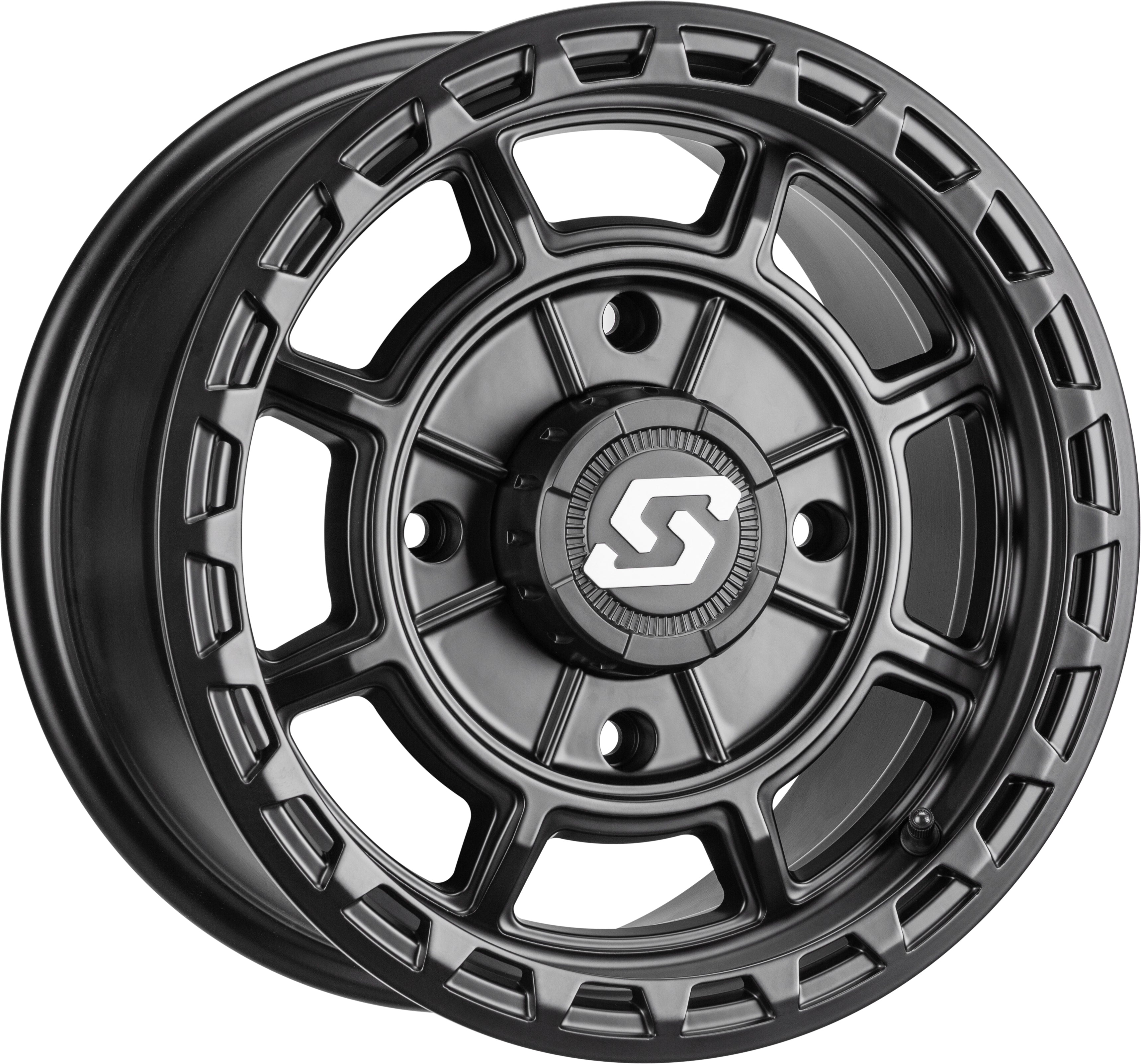 Rift Wheel 15x7 4/156 5+2 (+10mm) Black