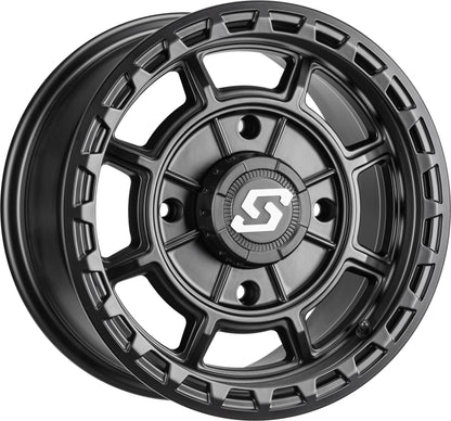 Rift Wheel 14x7 4/156 5+2 (+10mm) Black